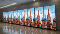 Leadleds 63 x 38in Led Sign Outdoor Video Sign Board Waterproof Super Bright Message Programming