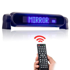 Leadleds Led Lights for Cars Remote Keyboard Program 6 Languages, Blue Message