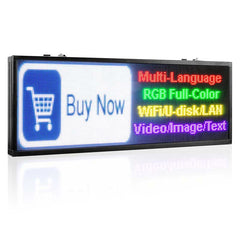 Leadleds 41 in Electronic Open Sign Custom Led Display Full Color