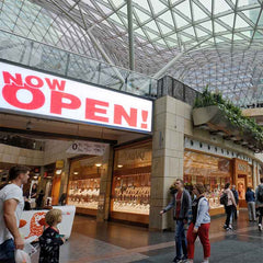 Leadleds 8.7Ft Led Open Sign Digital Signboard Scrolling Led Message Board for Business Promotion