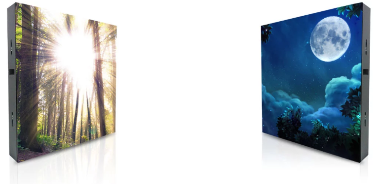 Leadleds Indoor Led Display Panel Full Color Video Wall HD Advertising Display Screen, 50 x 19 in