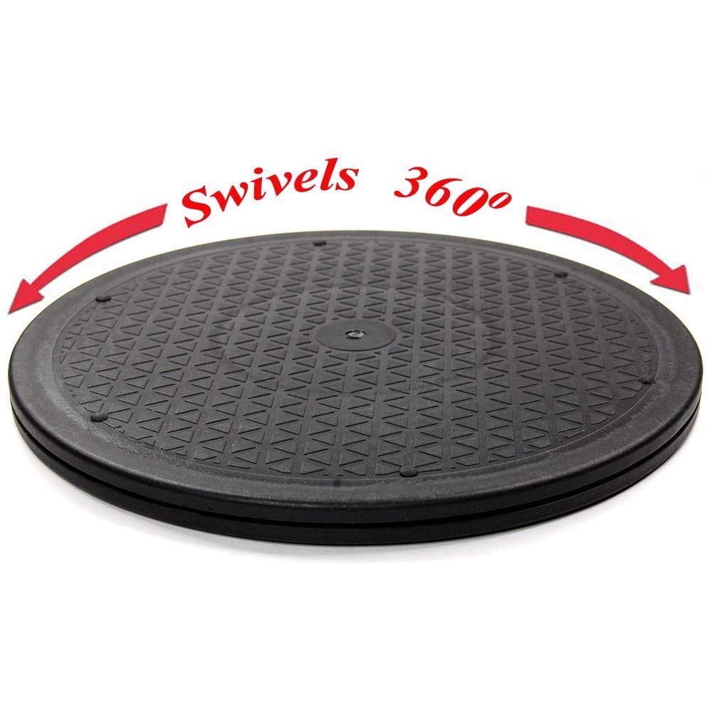 Leadleds Heavy Duty Rotating Swivel Display Stand with Steel Ball Bearing for Indoor/outdoor Use with Monitor/tv/turntable/lazy Susan - Leadleds