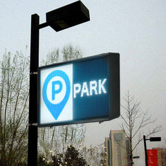 Leadleds Outdoor Led Screen Full Color HD Electronic Advertising 28 x 15 in, Double Sided