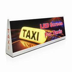 Leadleds Double Face LED Video Screen Car Top Advertising Sign Taxi Roof Digital Signage