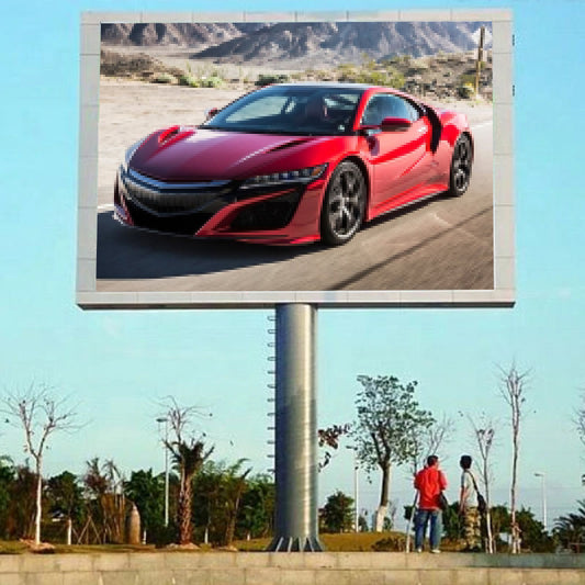 Leadleds Led Screen Outdoor LED Display Full Color Waterproof, 8.4x 4.2 Ft