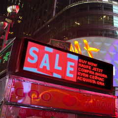 outdoor display signs
