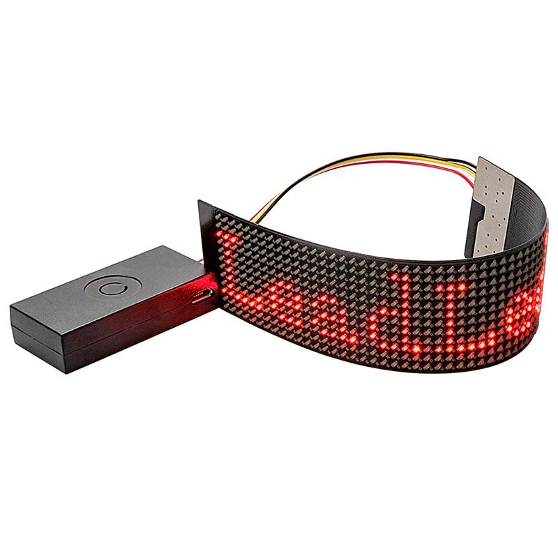 Leadleds Mini Size Bluetooth Led Flexible Strip Multiple Languages Supported, 15 x 3cm