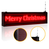 40" Outdoor Led Sign Board Phone WiFi Fast Programmable Super Bright Message Board _ Leadleds