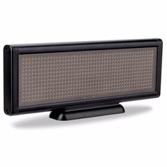 Leadleds Mini Led Sign Rechargeable USB Programmable Message Board, 8.6 x 3 inch