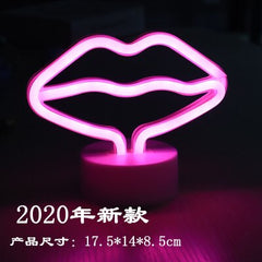 Leadleds Neon Light Sign Flamingo Unicorn Cactus Pineapple Lamp Light Xmas Party Wedding Decorations