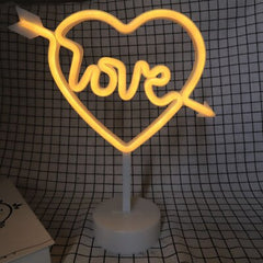 Leadleds Neon Light Sign Flamingo Unicorn Cactus Pineapple Lamp Light Xmas Party Wedding Decorations