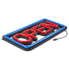 Leadleds Open Sign Neon Tube Style for Restaurant Store Salon - Leadleds