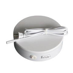 20cm load 7kg Electric Motorized Rotary Rotating Display Turntable for jewelry display stand For Watch Jewelry mobile phone show - Leadleds