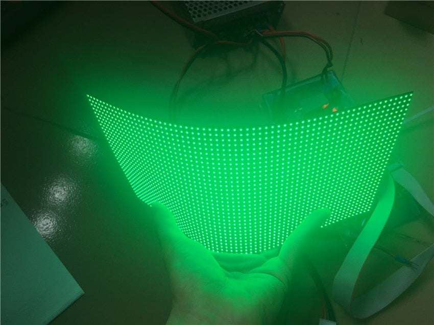 P4 flexible soft full color led panel use for column led screen dot matrix rgb module smd video display - Leadleds