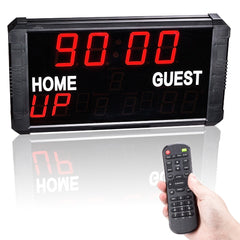 Basketball Time stopwatch electronic scoreboard football table tennis badminton game scoreboard multi - function countdown card - Leadleds