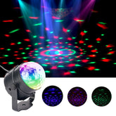 LED Stage Light 3W RGB LED Crystal Magic Ball Stage Effect Lighting Lamp Party Disco Club DJ Bar Light Show Lumiere Lamp - Leadleds