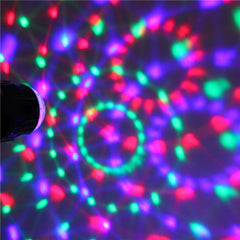 LED Stage Light 3W RGB LED Crystal Magic Ball Stage Effect Lighting Lamp Party Disco Club DJ Bar Light Show Lumiere Lamp - Leadleds