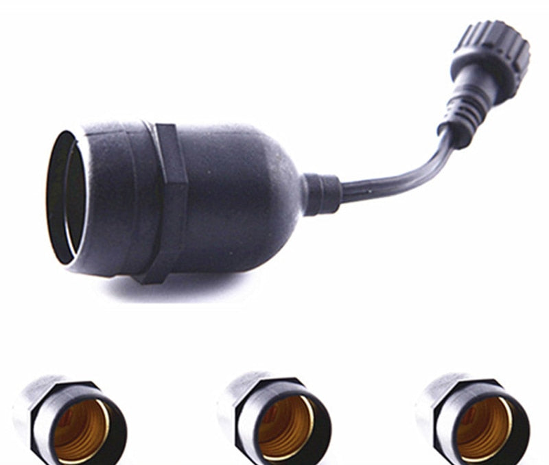 15m Outdoor LED String Lights Waterproof Commercial 2W E26 E27 Retro Edison Filament Bulb for Street Porch Garden Holiday Light - Leadleds