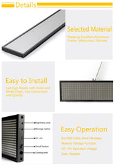 Leadleds 82cm WiFi Led Sign Full Color Scrolling Text Message Advertising Screen