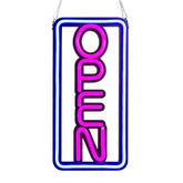 Leadleds Led Open Sign Bright Pink and Blue Color for Kebab Bar CafƩ Restaurant Beer Salon - Leadleds