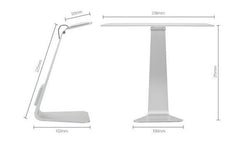 Ultra-thin Portable Lamp Eye-Protection LED Table Light 3 Modes Fashion USB Charging Desk Lamp Smart Touch Folding Night Light - Leadleds