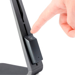 Ultra-thin Portable Lamp Eye-Protection LED Table Light 3 Modes Fashion USB Charging Desk Lamp Smart Touch Folding Night Light - Leadleds