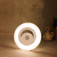 3 X AAA Motion sensor LED night light bedroom body auto On/Off workshops hallway closet stairs wall garden indoor decor lighting - Leadleds