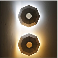 New Night Light LED Diamond NightLight PIR Intelligent Human Body Motion Induction Wall Lamps Hallway Closet Pathway Staircase - Leadleds