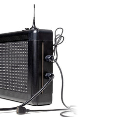 Sidewalk Signs Outdoor Waterproof Multicolored WiFi Program Scrolling Message Board - 2 Meters - Leadleds