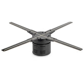 50CM Novelty Wifi RGB 3D LED Holographic Fan Sign Projector Hologram Player LED Display Advertising APP Control Gift for Men - Leadleds