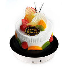 rotating display stands battery operated