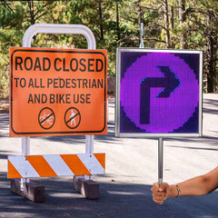 Leadleds Pick Up Order Here Sign WiFi Programmable Multicolor Message Board Rechargeable