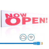 Leadleds 88 in Outdoor Electronic LED Message Board Sign Full color Display