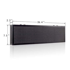 Full Color Car Led Sign Display Board DC12V Road Signs from Leadleds Sign Company