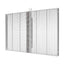 Leadleds Transparent LED Screen Poster Full Color Video Display WiFi Programmable, 40 x 40in