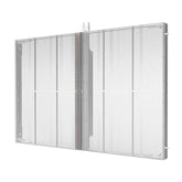 Leadleds Transparent LED Screen Poster Full Color Video Display WiFi Programmable, 40 x 40in