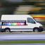Commercial vehicle led screen