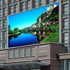 outdoor LED screen wall mounting
