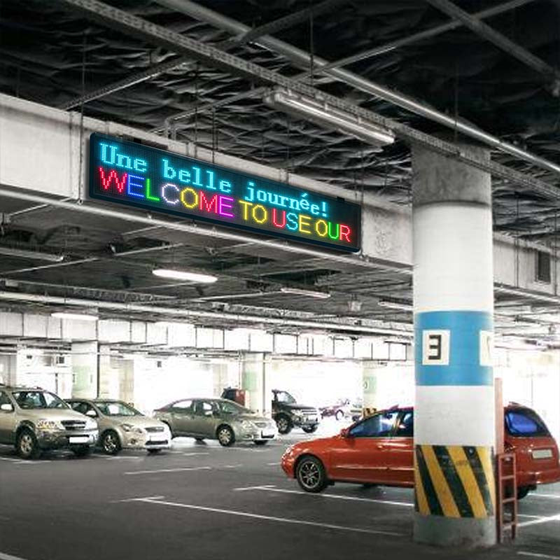 Leadleds Outdoor Led Video Sign Waterproof Full Color 2M for School Church Business