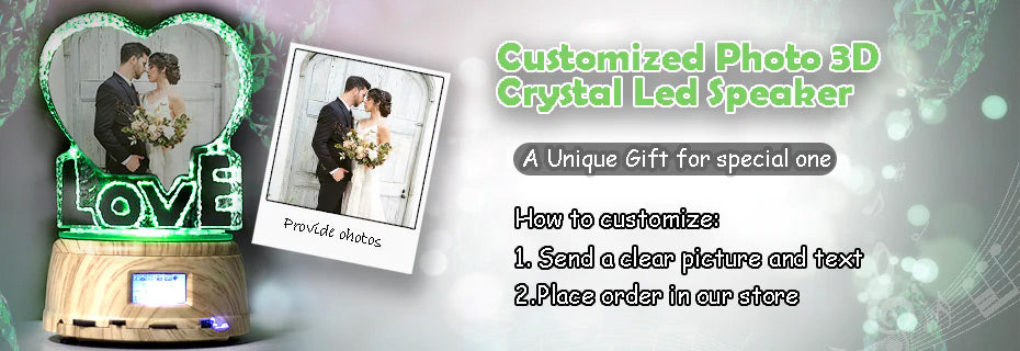 Customized Crystal Photo Picture