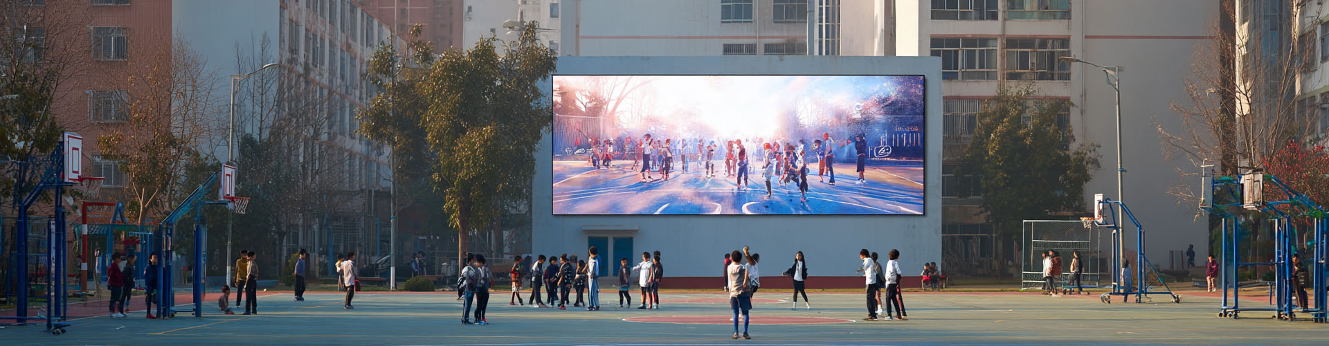 Programmable LED Sign for Schools