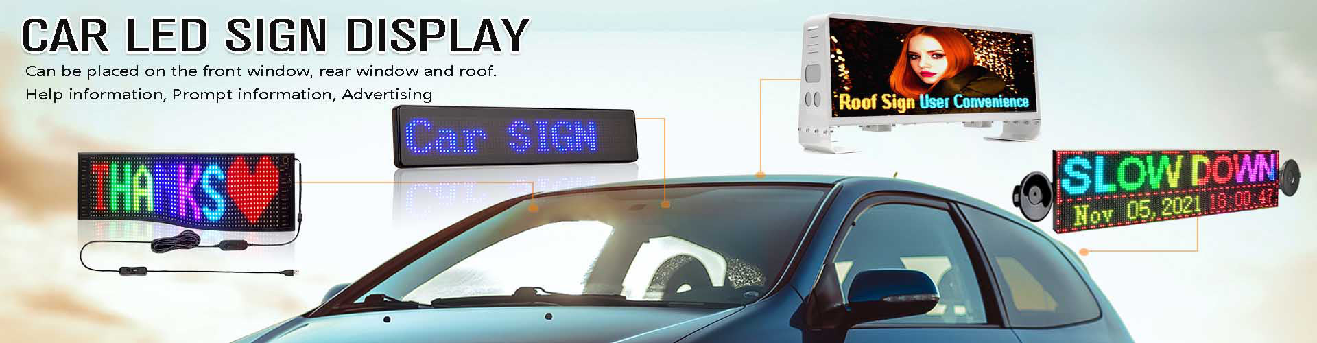 led panel for car