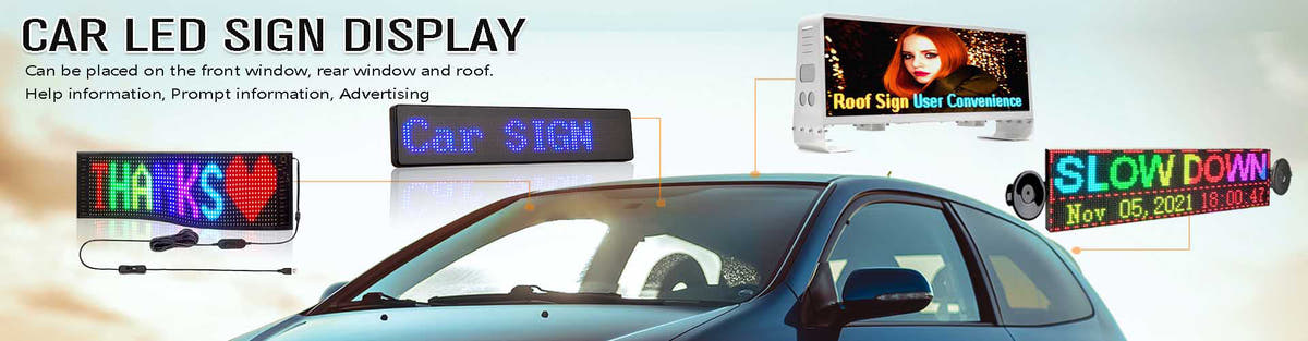 led panel for car