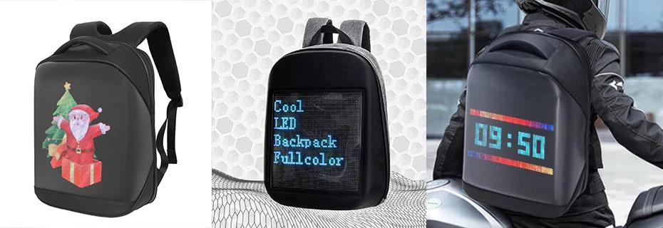 programmable led backpack