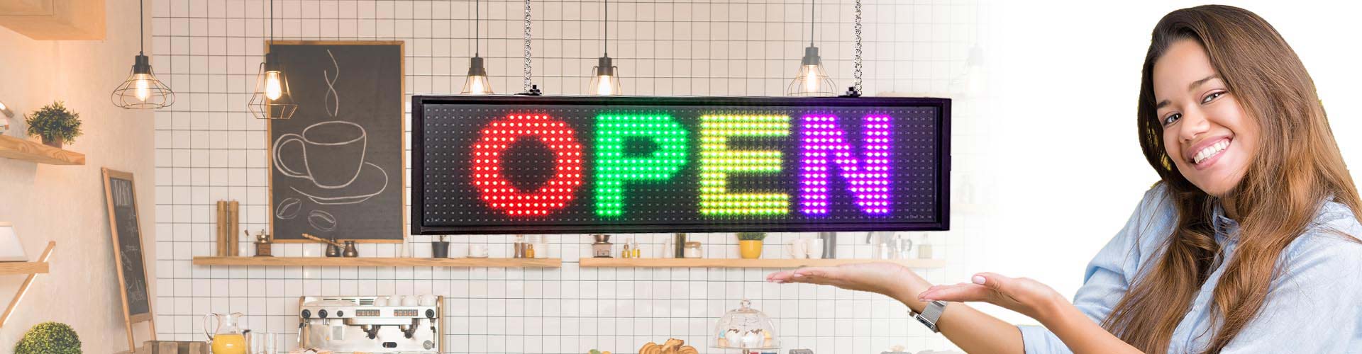 store led sign