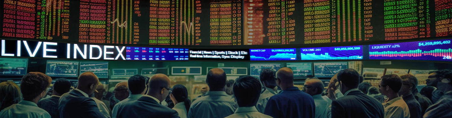 electronic ticker tapes