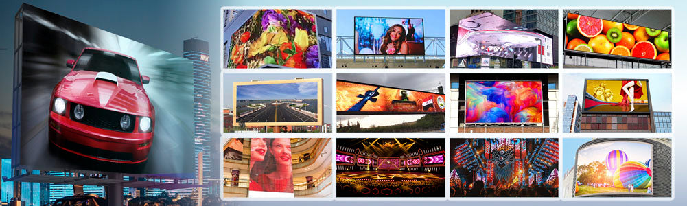 Waterproof outdoor LED display – durable programmable sign for all-weather business promotion