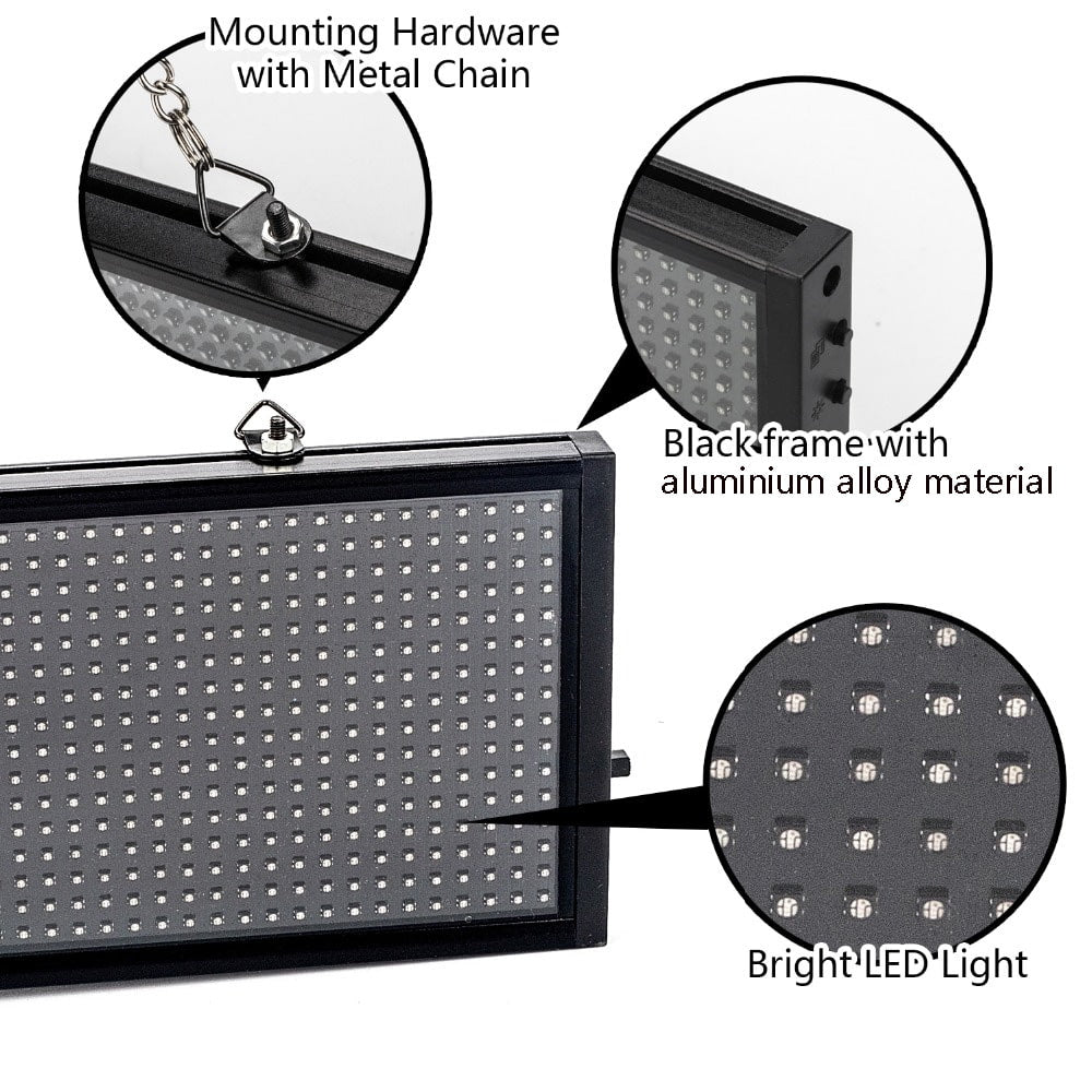 20 Inch Programmable LED Scrolling Sign for Store Window