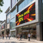 25x88 inch outdoor LED display screen mounted on wall - full color waterproof digital signage for business advertising