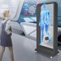 Ventilador holográfico 3D de tamaño humano para exteriores de Leadleds